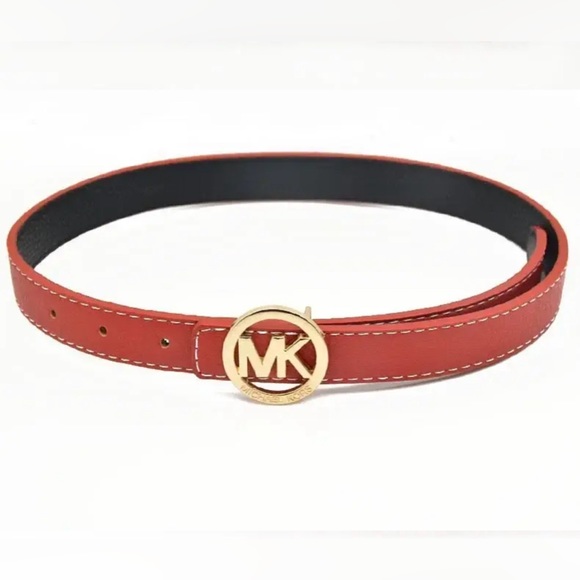 Michael Kors Accessories - Michael Kors Fashion Belt with Gold Hardware